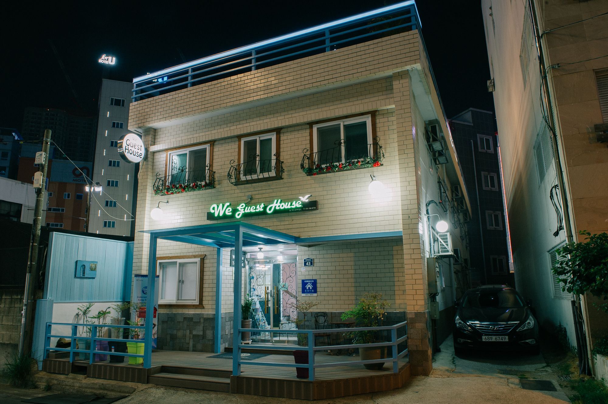 We Guesthouse Busan Eksteriør billede